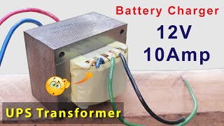 How to get 12v from ups transformer | 12 0 12 volt 10 amp transformer | ac to dc converter