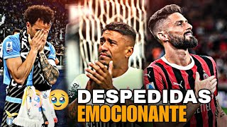 DESPEDIDAS emocionante do PAULINHO, GIROUD, Felipe Anderson 🥹🥹❤️‍🩹