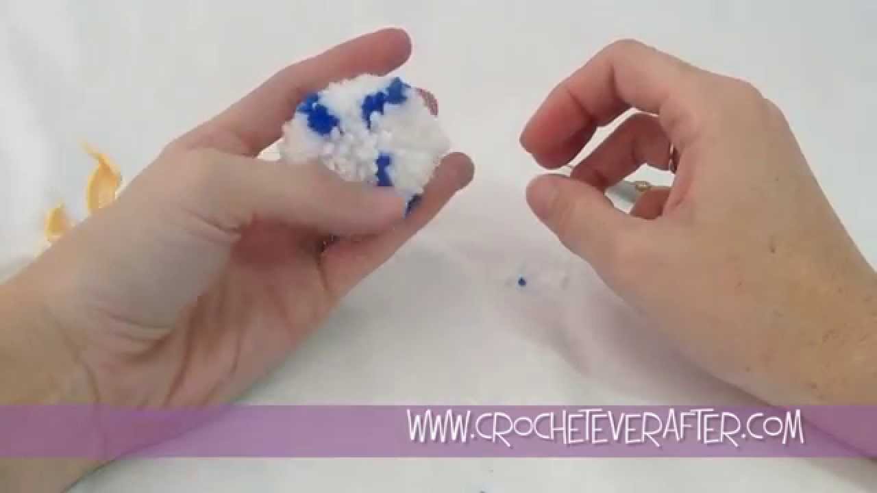 How to Make Multi-Colored Pom Poms