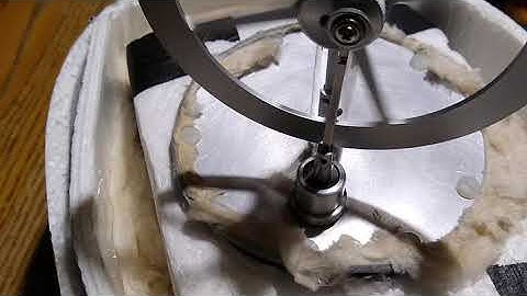 Control, 1 ice cube, Stirling engine.