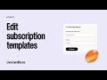 How to edit subscriptions with GoCardless (US)