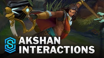 Akshan Special Interactions