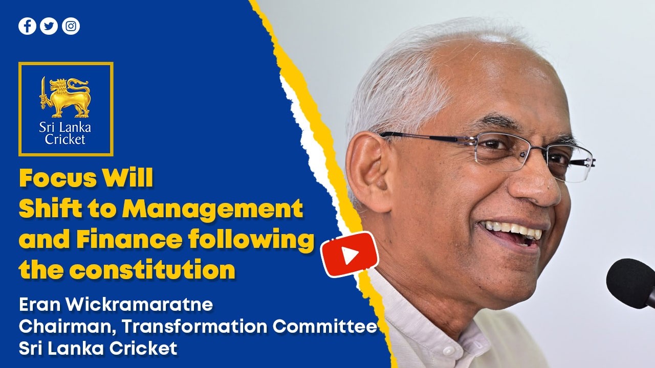 Focus Will Shift to Management and Finance following the constitution