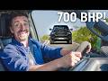 Richard Hammond commutes to work in his 700hp pick-up truck!