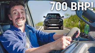 Richard Hammond commutes to work in his 700hp pickup truck!