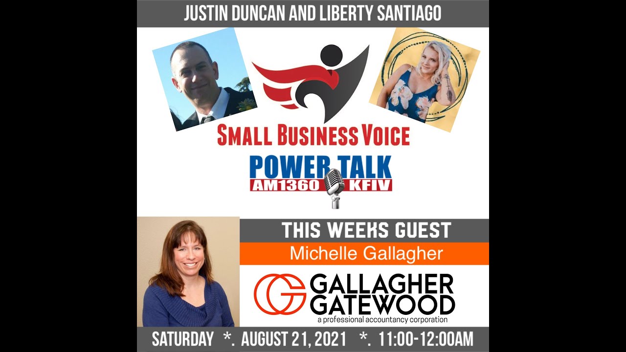 Small Business Voice Podcast with Michelle Gallagher of Gallagher and Gatewood