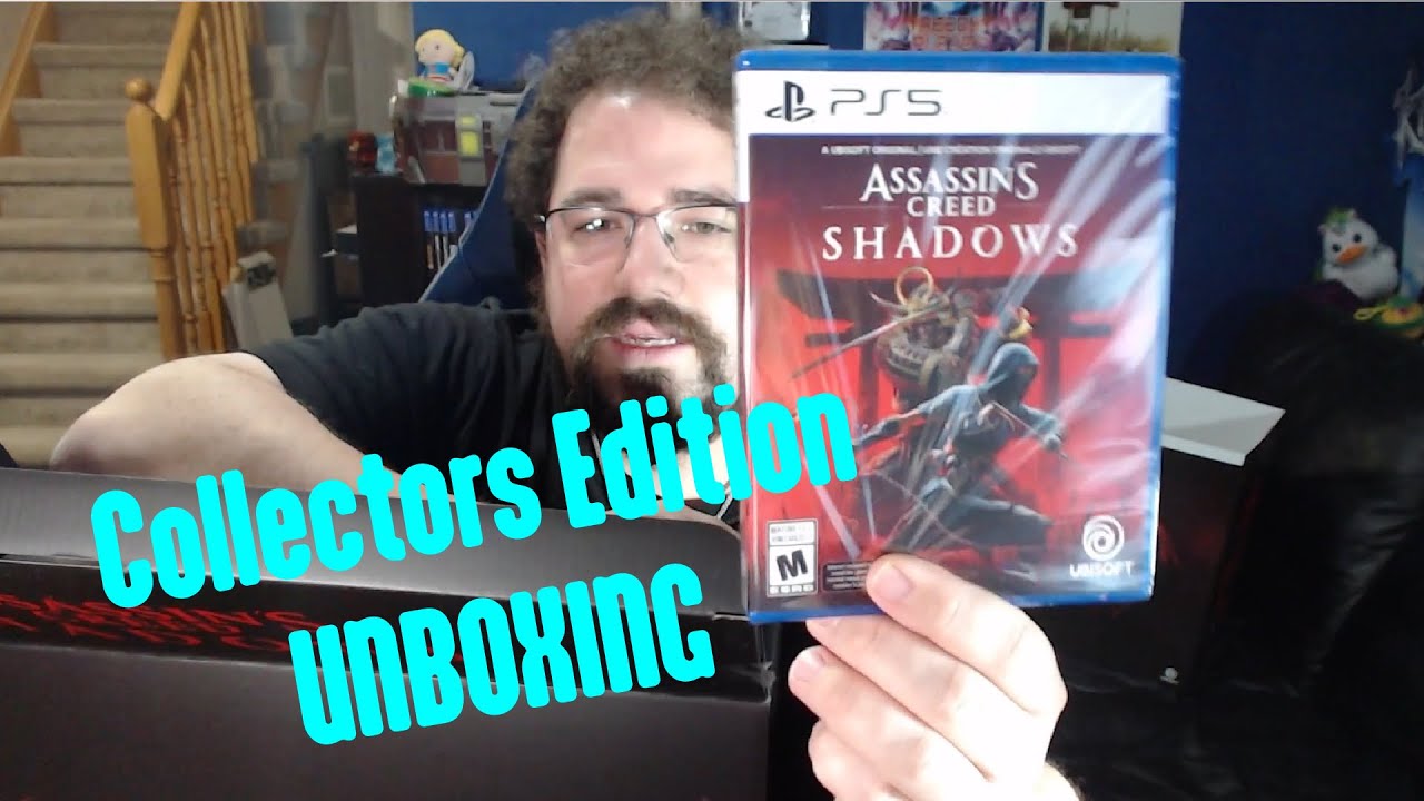 Assassins Creed Shadows Collectors Edition Unboxing - PS5