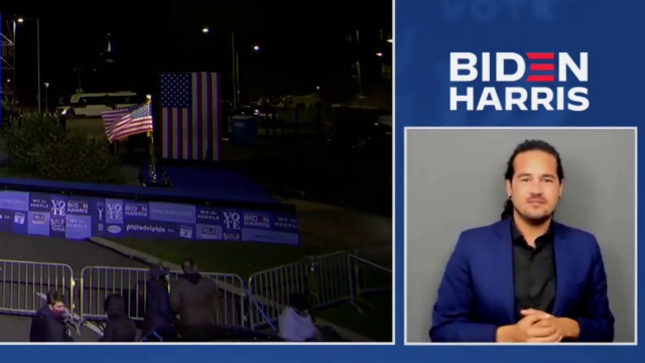 Beyoncé Sign Language - BidenHarris2020 - YouTube
