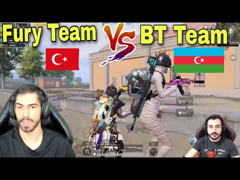 Dark Angel /FURY team vs dilefruz team / pubg mobile yayincilar karşılaşmaları