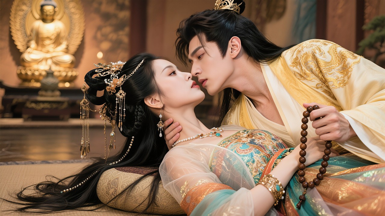 Accidentally wearing a vintage selection! Scared by the Empress Dowager, in order to survive, they can only induce the Emperor Forbidden Desire to break the commandment. How could the Emperor Forbidden Desire actually wear cotton with her one time at a time! #chinese television dramas #逆袭 #爽剧 #古装 #穿越 #shortdramas