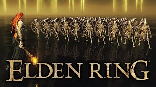 ELDEN RING: 50 Bonewheel Skeletons VS All Bosses