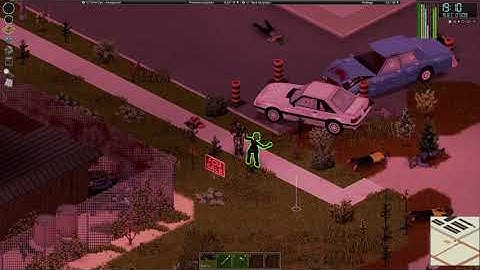 Project Zomboid - how to easy escape from horde