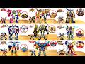 最強の変形合体ロボットだ！スーパー戦隊やギャバンインフィニティの最強ロボットを一気に変形合体だ！
