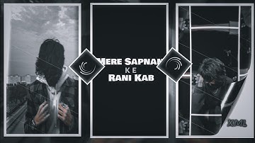 MERE SAPNO KI RANI  x  MUJHSE BAAT MAT KAR trending video edit alight XML by  @RKX45