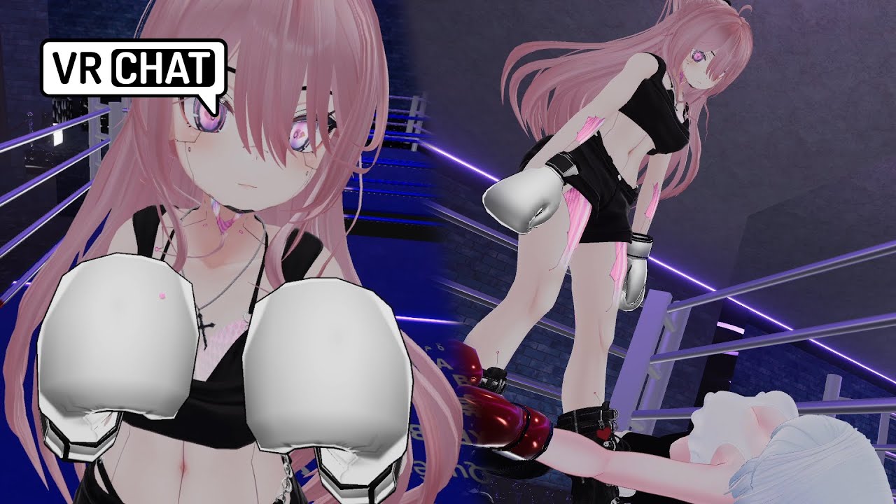A tragic battle of love and fists VRchat POV BOXING
