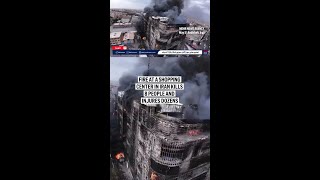 Fire at a shopping center in Iran kills several people and injures dozens
