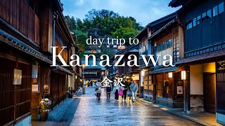 Day Trip to Kanazawa | Japan Travel Vlog | Higashi Chaya, Kenrokuen