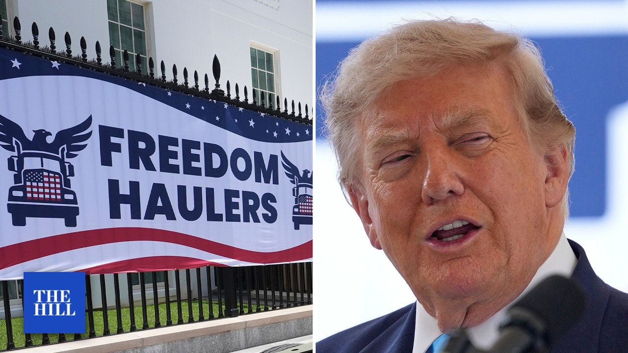 Trump says ‘Freedom Haulers’ program for veterans will help replace illegal immigrant truck drivers