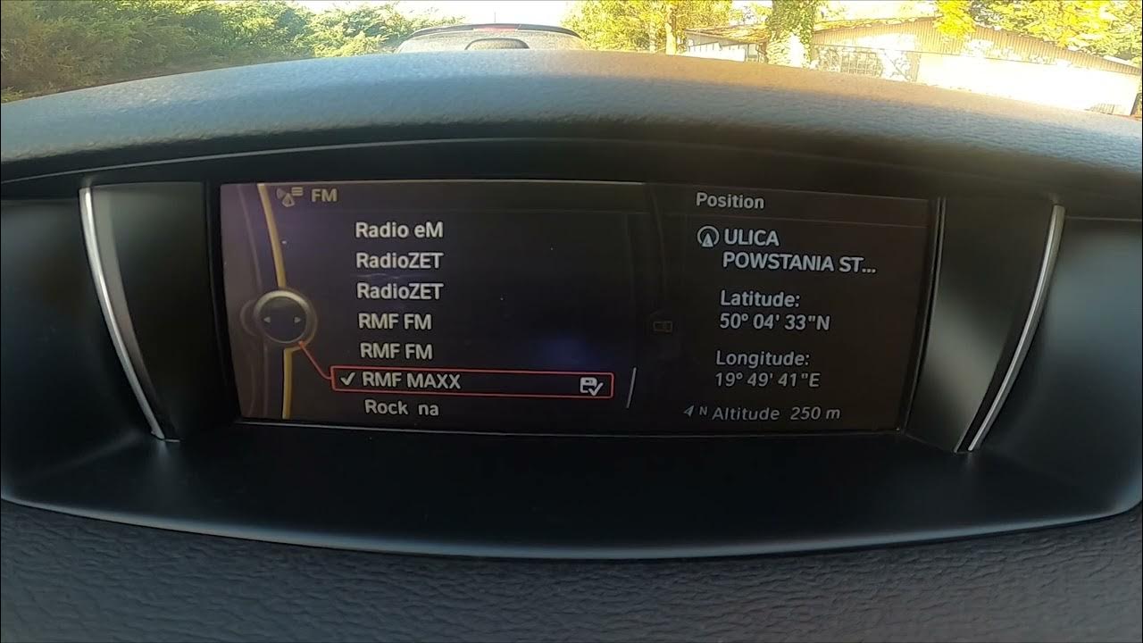 How to Change Radio Frequency in BMW X1 F48 ( 2015 now ) Switch