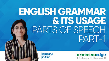 8 Parts of Speech: Noun, Pronoun,Verb| 01 | Business Communication | CSEET Preparation | COMMERCEDGE