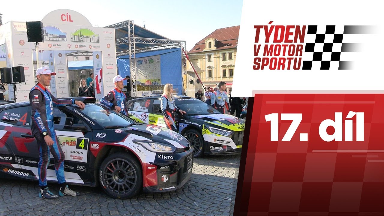 Týden v motorsportu: Rally Šumava Klatovy a ME v závodech do vrchu (17. díl)