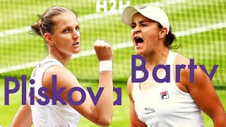 Top 20 Points of Ashleigh Barty VS Karolina Pliskova Rivalry (H2H)