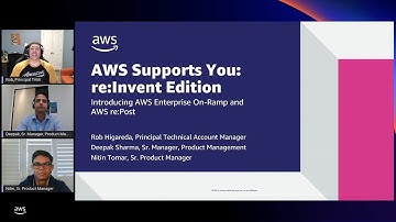 AWS Supports You | re:Invent Edition: Introducing AWS Enterprise On-Ramp and AWS re:Post