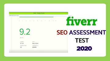 Fiverr SEO Assessment Test, Fiverr seo test answers, 2020