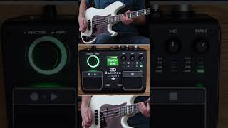 Let's hear the Sheeran Looper + with a #bassguitar #shorts #looperpedal