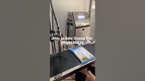 Máy in date bao bì thực phẩm#fastjetquangbao#0909880838