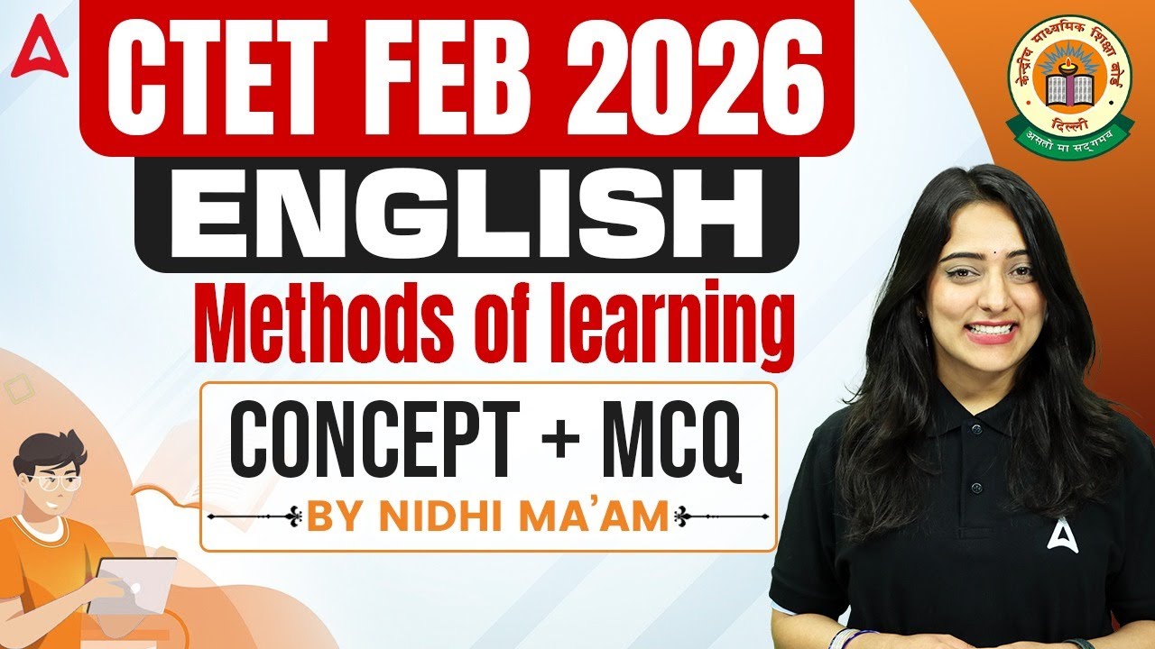 CTET English 2026 | CTET English Methods Of Learning | CTET English ...