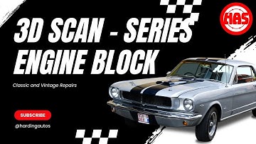 Harding Autos | 3D Scan of an A Series engine Block