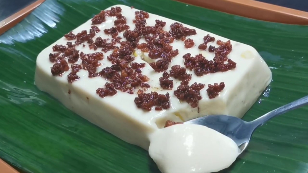Creamy and Tasty Maja Blanca “Tibuktibuk” in Kapampangan by THREE