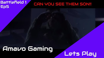 BATTLEFIELD 1 Walkthrough Gameplay Part 5 - (BF1 Campaign)