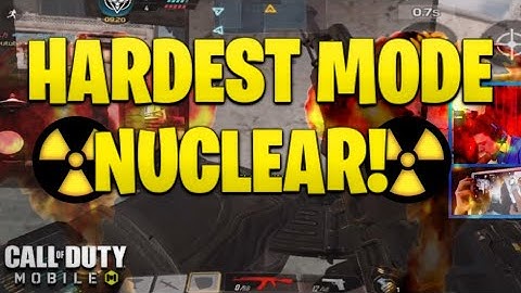 I played the hardest gamemode to get a Tactical Nuke and Nuclear in. ( I got both) COD Mobile