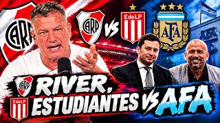 🔥 DIEGO DÍAZ EXPLODED! RIVER AND ESTUDIANTES AGAINST THE AFA 🔴⚪
