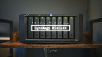 Synology DS1821 / Cinematic NAS Video