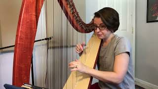 Durme, Durme traditional Ladino lullaby on harp