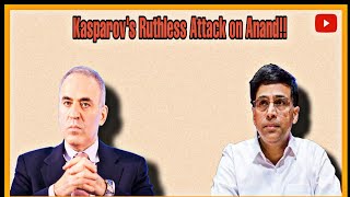 Garry Kasparov Vs Vishwanathan Anand 1995 Riga Tal memorial