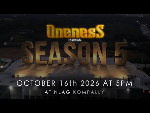 Oneness Season 5 | Live In Concert | David Parla | Oct 16 2026 | NLAG Komapally