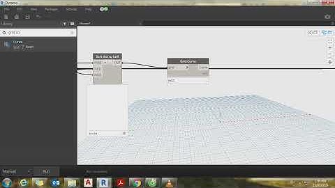 Instruction create Tool Dim Grids in Revit software by Dynamo.