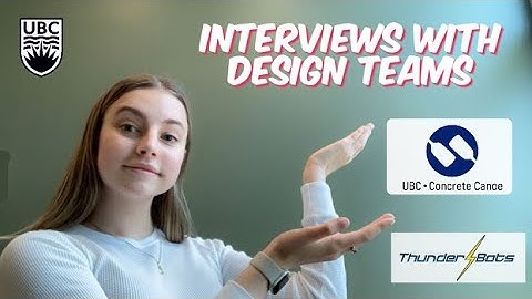 UBC Thunderbots and Concrete Canoe Design Team