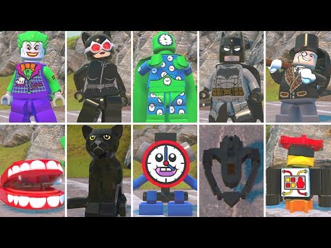 All Drone Access Characters in LEGO DC Super-Villains