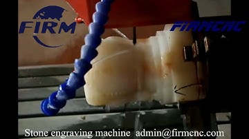 stone cnc router with rotary axis