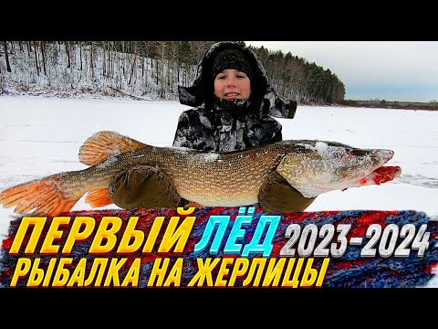Видео: ПЕРВЫЙ ЛЕД 2023-2024г-Первый день! Рыбалка на Жерлицы! Открытие Зимнего Сезона - День первый!