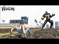 Franklin Fight Giant Venom Monster In Indian Bike Driving 3D