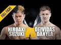 Hiroaki suzuki vs deividas danyla  one full fight  threeround thriller  november 2018