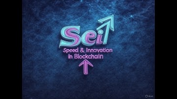 SEI Crypto explained  The Future of Fast Trading
