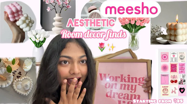 Meesho🌷✨ Aesthetic Room Decor Finds 📦 | Pinteresty Haul