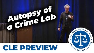 Autopsy of a Crime Lab: The Reliability of Forensic Evidence featuring Brandon Garrett